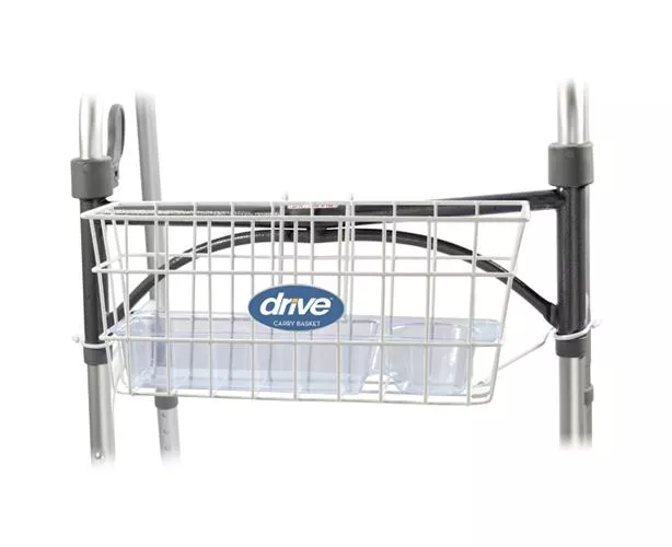 Walker Basket with Plastic Insert Tray