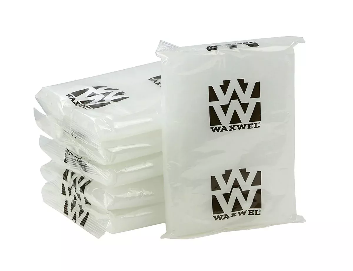 WaxWel Paraffin Bath Blocks, Fragrance-Free, 1 lb.