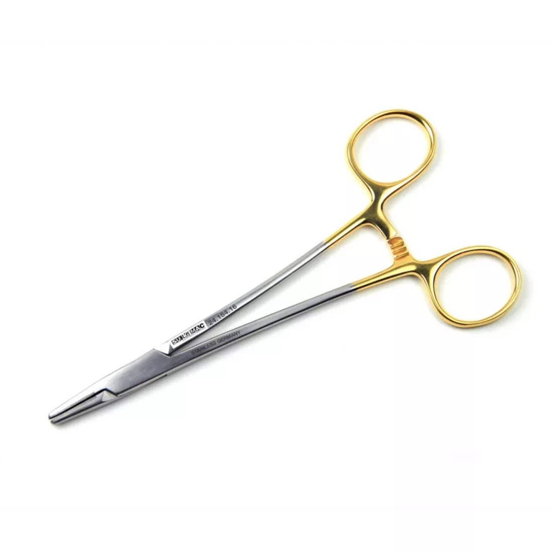 Webster Needle Holder w/ Gold Handles, 1/Pk. Tungsten Carbide