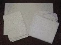 White Fitted Bed Sheet, 36 x 80 Inch