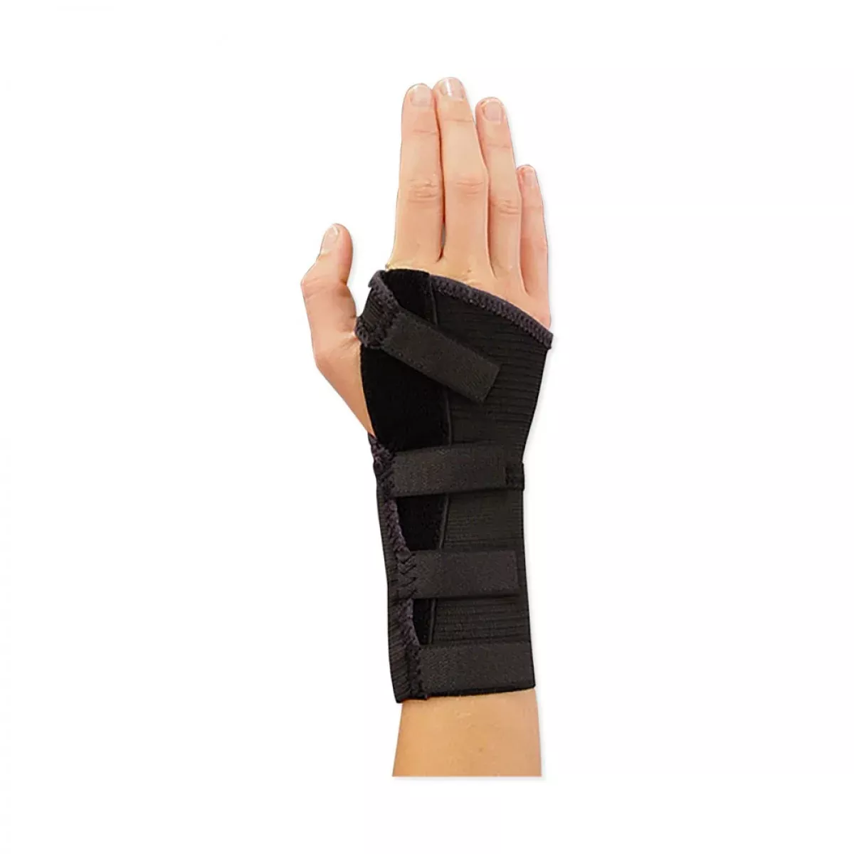 Wrist Brace 7" Economy, Right Black Elastic Small 1 Per Each