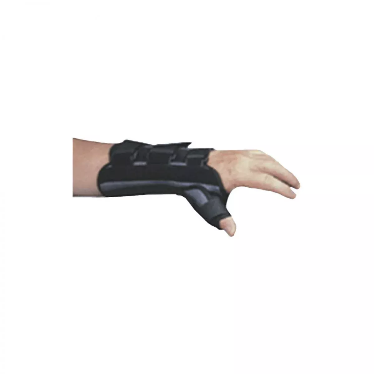 Wrist Thumb Comfort Support, Left Black Large 1 Per Each