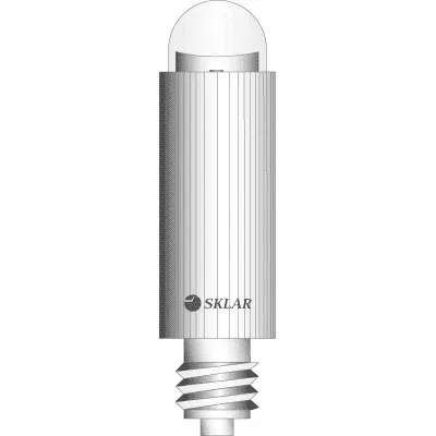 Xenon Fiberoptic Lamp Gold Plated Base Metric Threads - 07-1112