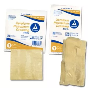 Xeroform Impregnated Dressing, 4 x 4 Inch