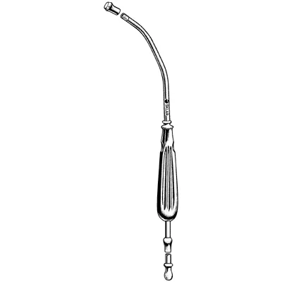 Yankauer Suction Tube Standard Size Chrome Plated - 07-1801